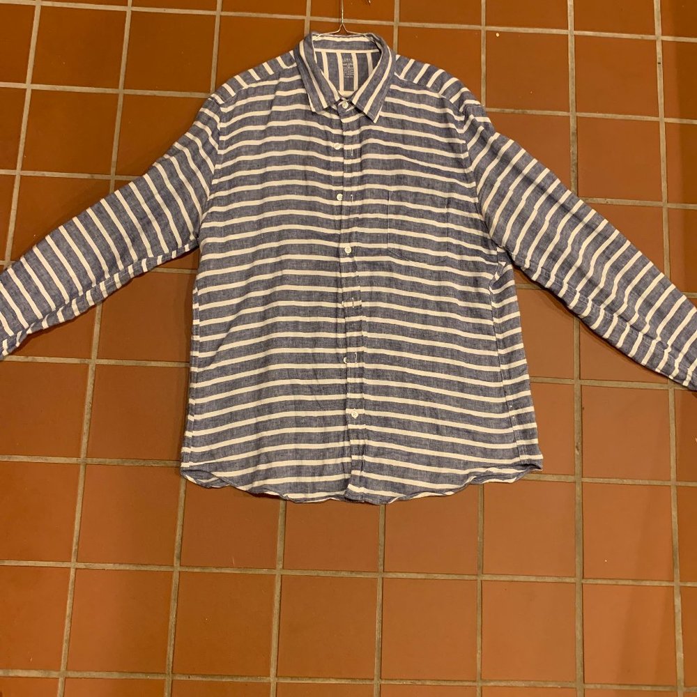 J. Crew Baird McNutt Linen Shirt Slim Fit